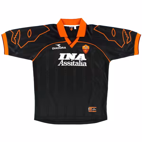 Maglietta Calcio Away As Roma Retro 1999 2000
