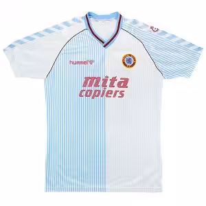 Maglietta Calcio Away Aston Villa Retro 1988 1989 Bianco