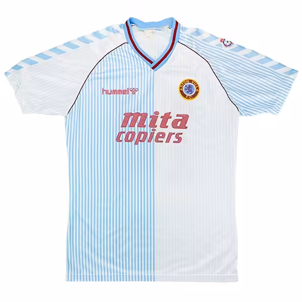 Maglietta Calcio Away Aston Villa Retro 1988 1989 Bianco