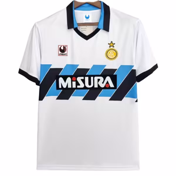 Maglietta Calcio Away Inter Milan Retro 1990 1991