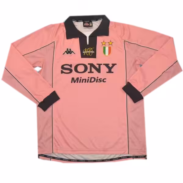 Maglietta Calcio Away Manica Lunga Juventus Retro 1997 1998