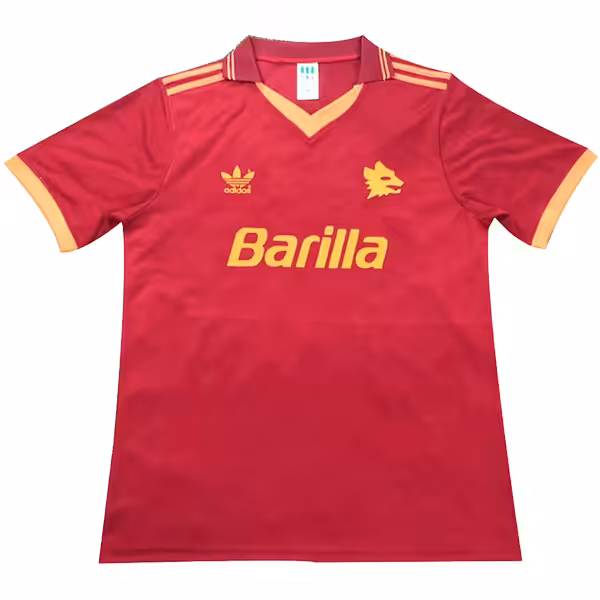 Maglietta Calcio Prima As Roma Retro 1992 1994
