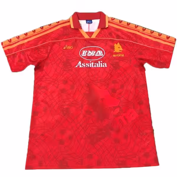 Maglietta Calcio Prima As Roma Retro 1995 1996