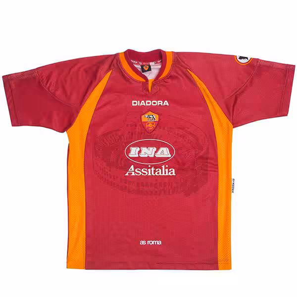 Maglietta Calcio Prima As Roma Retro 1997 1998