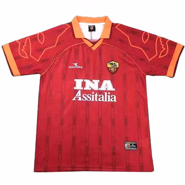 Maglietta Calcio Prima As Roma Retro 1999 2000