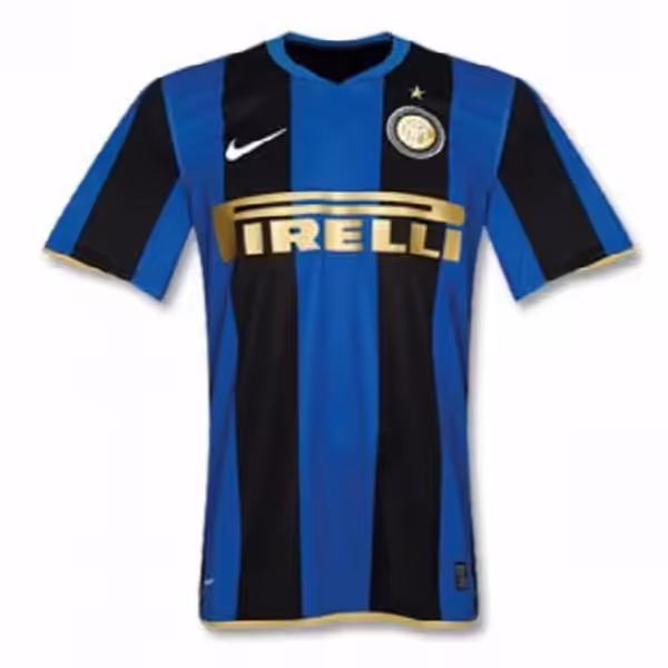 Maglietta Calcio Prima Inter Milan Retro 2008 2009