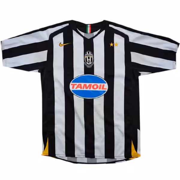 Maglietta Calcio Prima Juventus Retro 2005 2006 Blanc