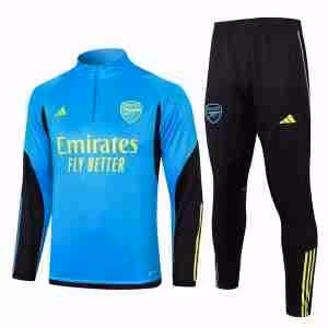 Felpa Formazione Arsenal 2024 2025 Blu