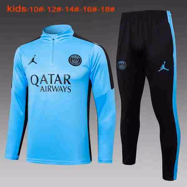 Ninos Sudadera De Training PSG 2024-2025 Azul 2