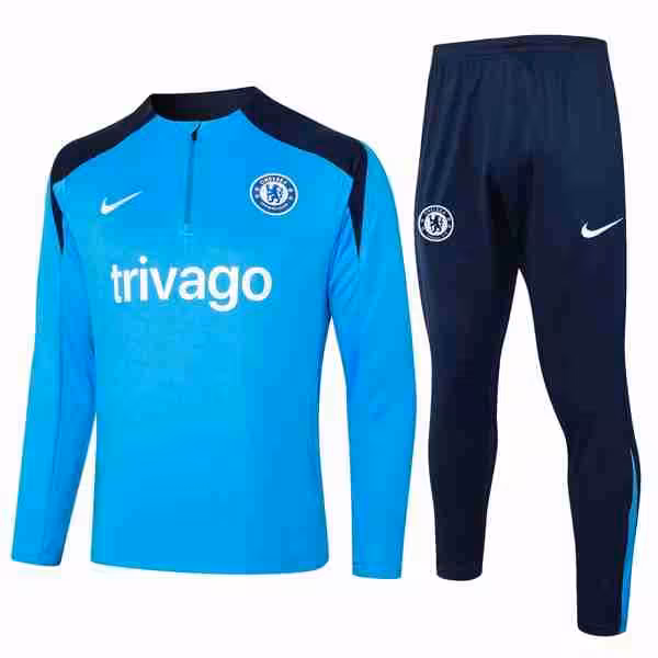 Sudadera De Training Chelsea 2024-2025 Azul