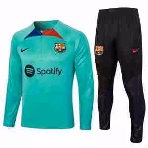 Felpa Formazione FC Barcellona 2024 2025 Verde