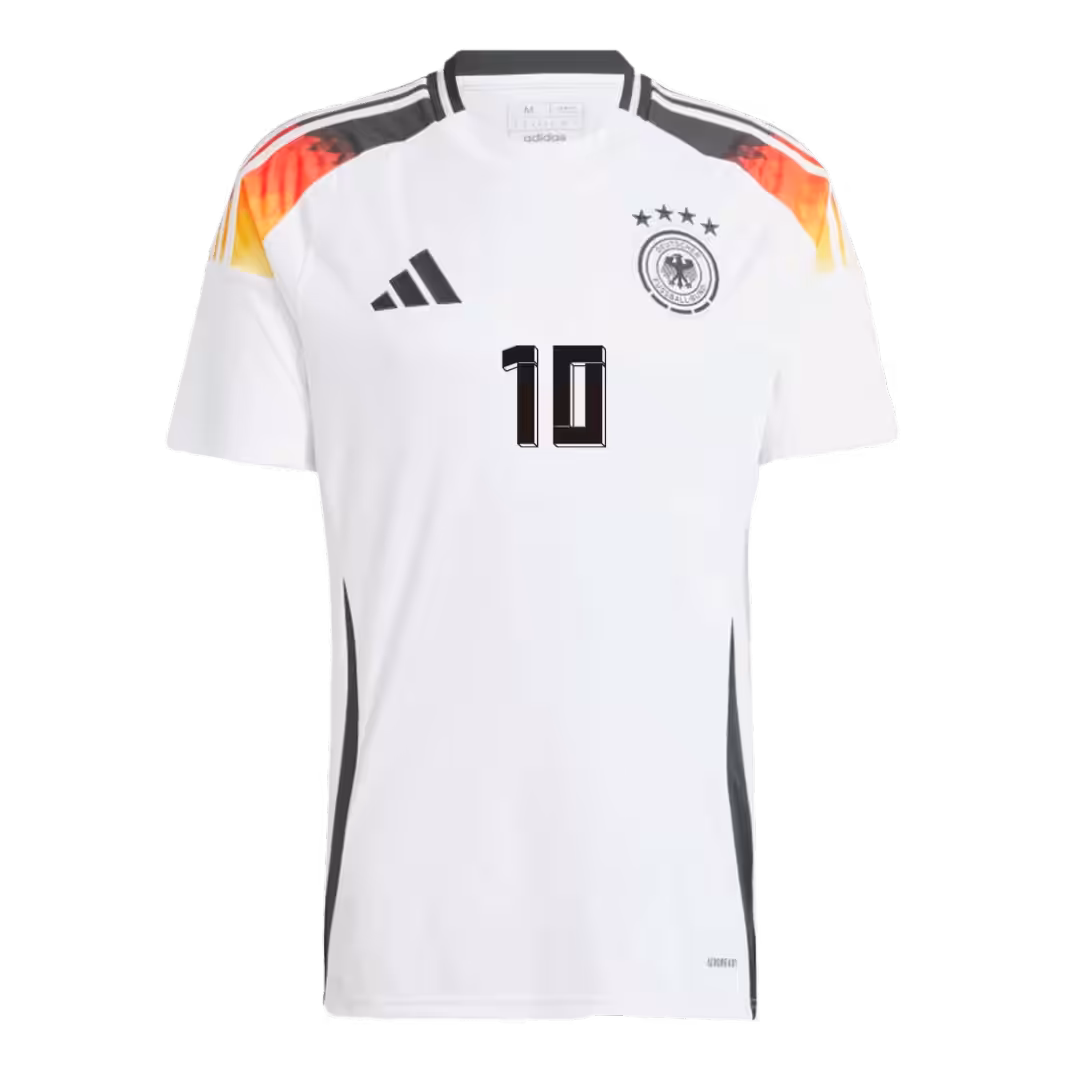 Jamal Musiala NO.10 Maglietta Calcio Prima Germania 2024_1