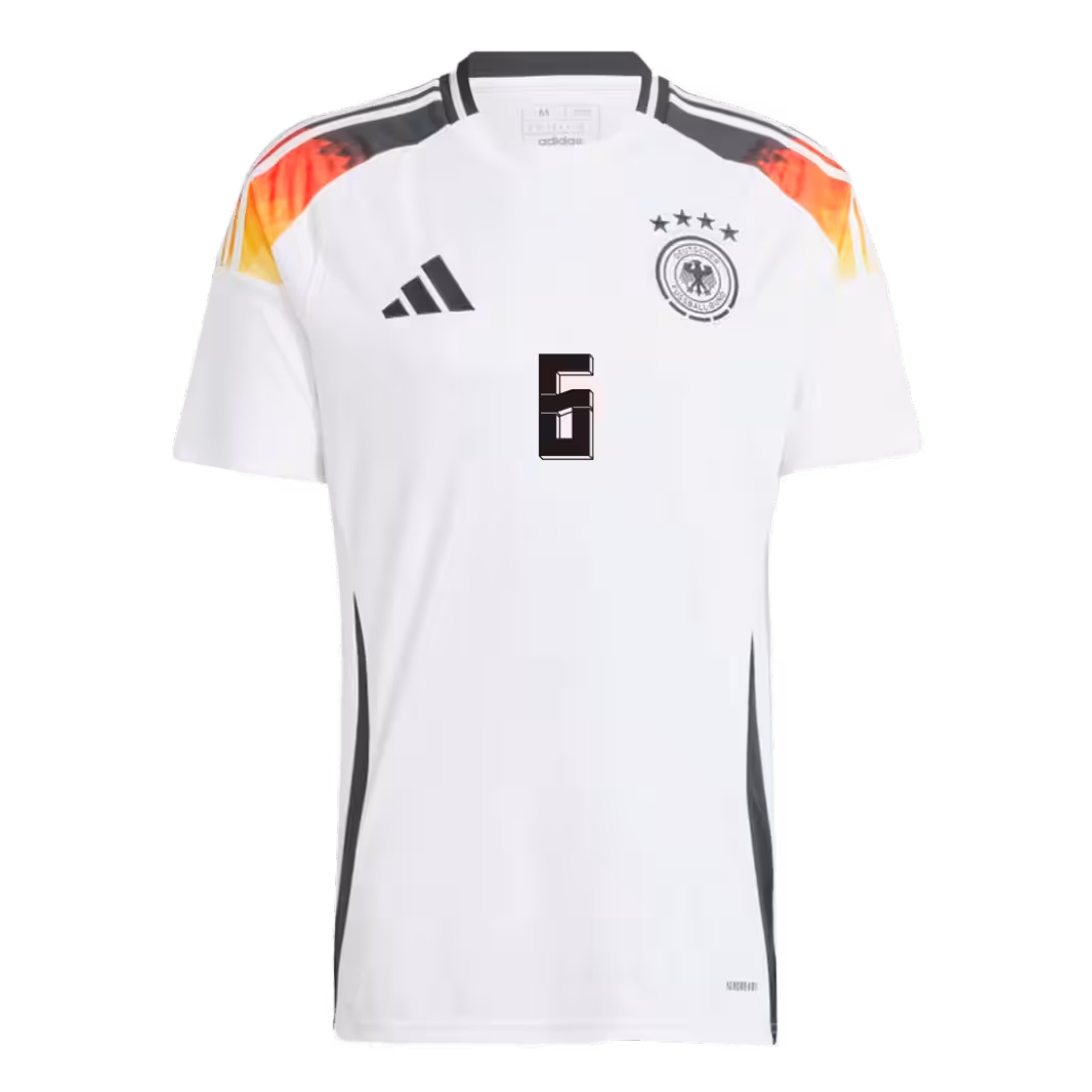Joshua Kimmich NO.6 Maglietta Calcio Prima Germania 2024_1