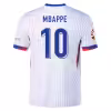 Kylian Mbappé NO.10 Maglietta Calcio Away Francia 2024