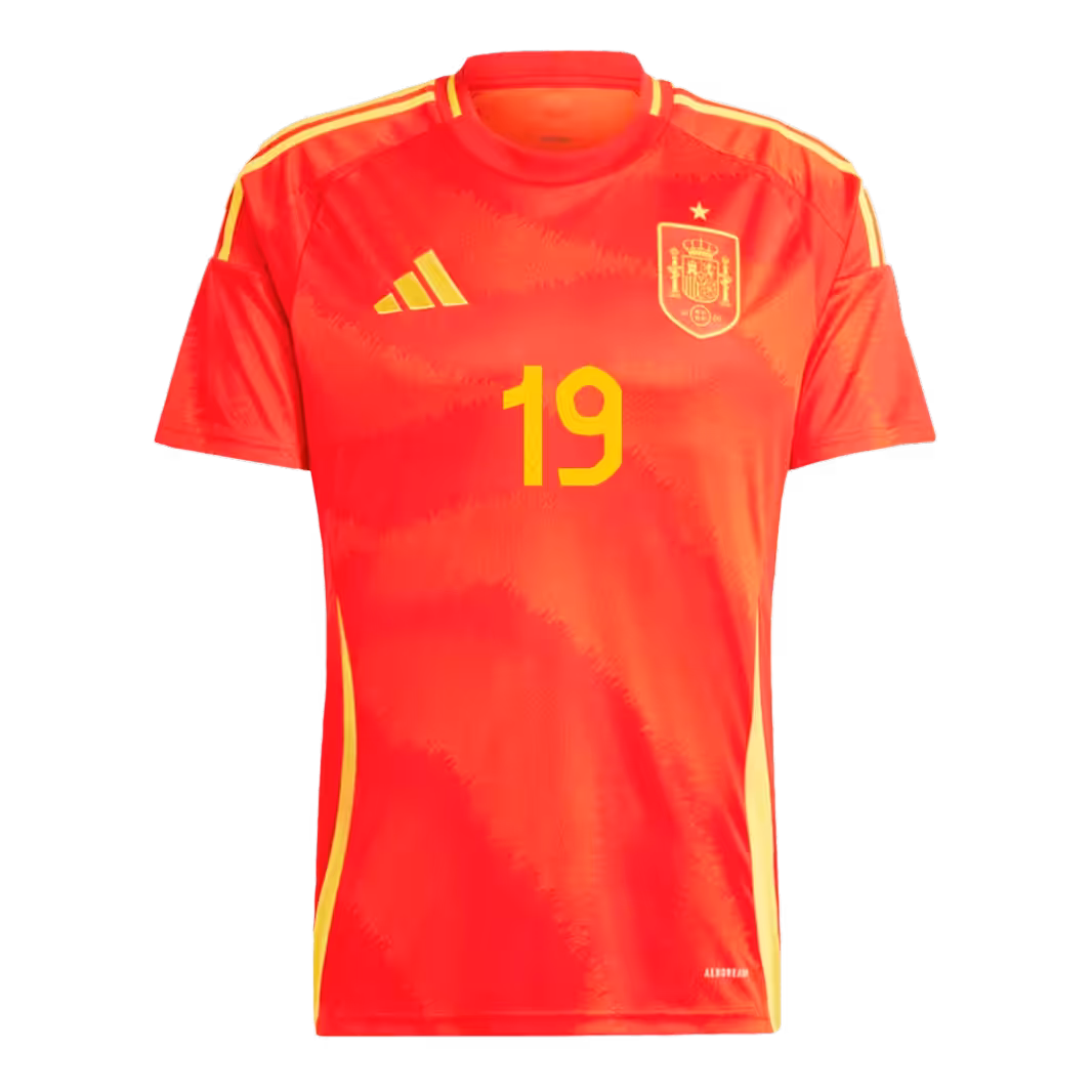 LAMINE YAMAL NO.19 Maglietta Calcio Prima Spagna 2024-1