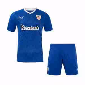 Maglietta Calcio Athletic Bilbao Away Set Bambino 2024 2025