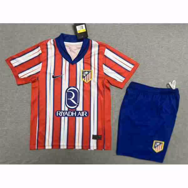 Maglietta Calcio Atletico Madrid Prima Set Bambino 2024 2025