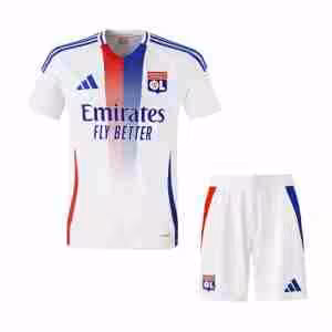 Maglietta Calcio Olympique Lione Prima Set Bambino 2024 2025