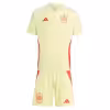 Maglietta Calcio Spagna Away Set Bambino 2024