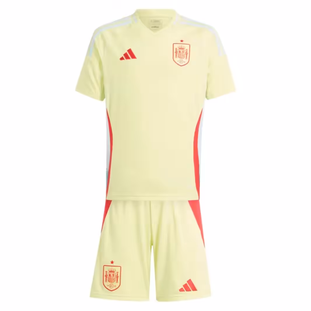 Maglietta Calcio Spagna Away Set Bambino 2024