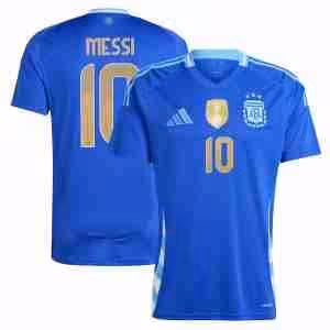 Messi NO.10 Maglietta Calcio Away Argentina 2024