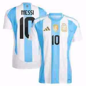 Messi NO.10 Maglietta Calcio Prima Argentina 2024