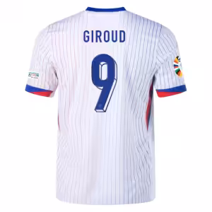 Olivier Giroud NO.9 Maglietta Calcio Away Francia 2024
