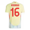 Rodrigo NO.16 Maglietta Calcio Away Spagna 2024
