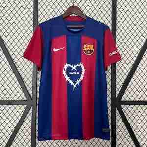 Thailandia Maglietta Calcio FC Barcellona Speciale 2024 2025 Ⅰ