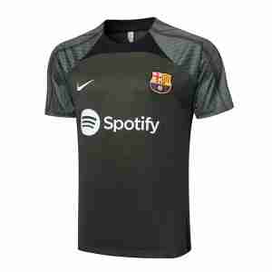 Thailandia Maglietta Calcio Formazione FC Barcellona 2024 Verde