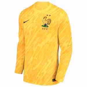 Thailandia Maglietta Calcio Portiere Manica Lunga Francia 2024