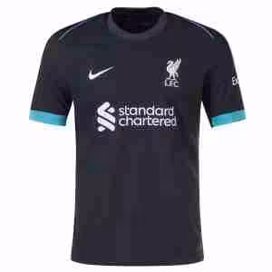 Thailandia Maglietta Calcio Away Liverpool 2024 2025 Nero