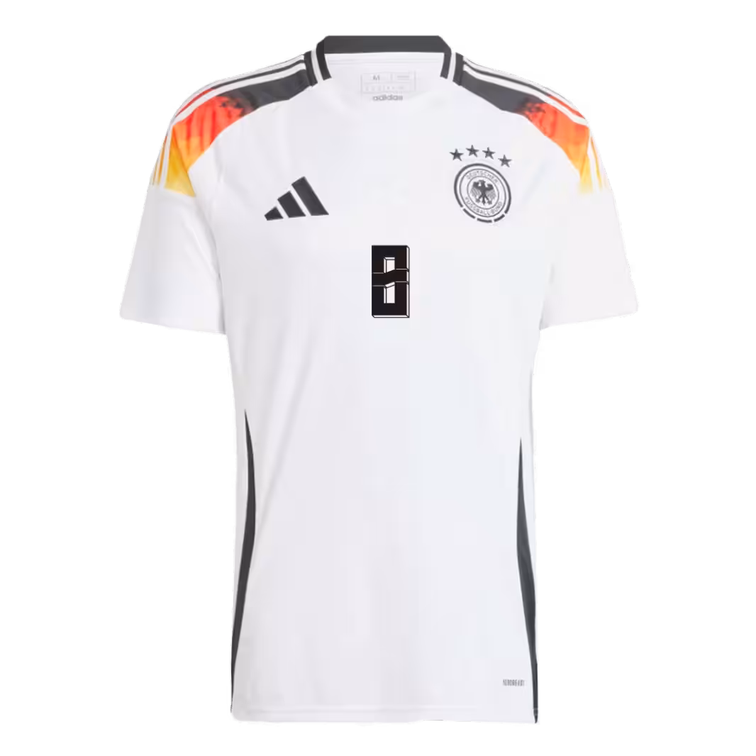 Toni Kroos NO.8 Maglietta Calcio Prima Germania 2024_1