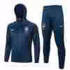 Tuta Con Cappuccio Brasile 2024 2025 Blu
