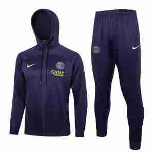 Tuta Con Cappuccio Paris Saint Germain 2024 2025 Porpora