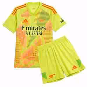 Maglietta Calcio Arsenal Portiere Set Bambino 2024 2025