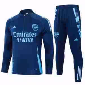 Felpa Allenamento Arsenal 24 2025 Blu