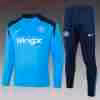 Felpa Allenamento Bambino Chelsea 2024 25 Blu
