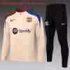 Felpa Allenamento Bambino FC Barcellona 2024 2025 Giallo Blu