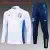 Felpa Allenamento Bambino Italia 2024 2025 Bianco Blu