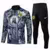 Felpa Allenamento Brasile 2024 2025 Grigio
