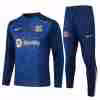 Felpa Allenamento FC Barcellona 2024 2025 Blu