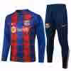 Felpa Allenamento FC Barcellona 2024 2025 Blu Rosso