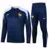 Felpa Allenamento Francia 24 2025 Blu