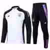 Felpa Allenamento Germania 2024 2025 Bianco Nero