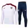 Felpa Allenamento Inglaterra 2024 2025 Bianco Rosso