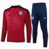 Felpa Allenamento Inglaterra 2024 2025 Rosso Nero