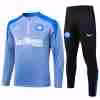 Felpa Allenamento Inter Milan 2024 2025 Grigio Blu