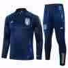 Felpa Allenamento Italia 24 2025 Blu