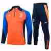 Felpa Allenamento Juventus 2024 2025 Arancione Blu